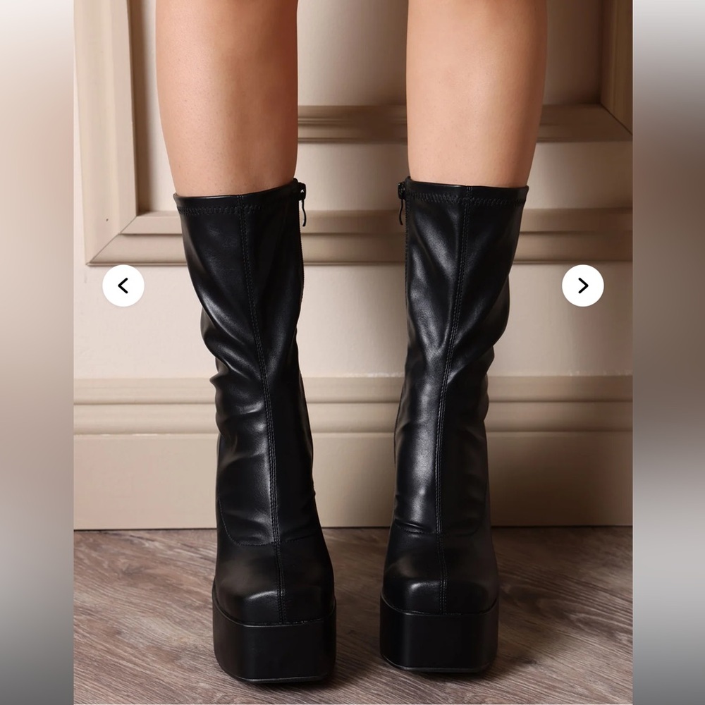 Platform Booties - image 2